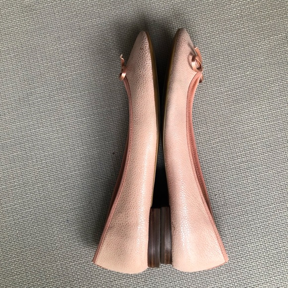 Ralph Lauren Pink Ballet Slipper Flats Austina - Picture 4 of 6